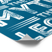 D The Man The Myth The Legend  Poster (Hoek)