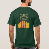 D Troop 17th Cavalry VSR M113 ACAV Shirt (Achterkant)