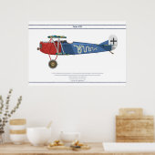 D.VII Jasta 15 3 Poster (Keuken)