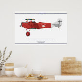 D.VII Jasta 18 Poster (Keuken)