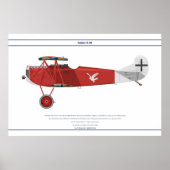 D.VII Jasta 18 Poster (Voorkant)