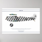 D.VII Jasta 6 Poster (Voorkant)