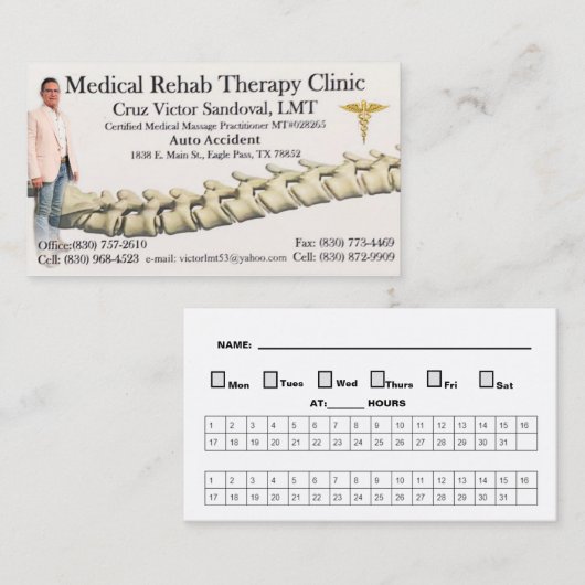 D VISITEKAARTJE (Voorkant / Achterkant)