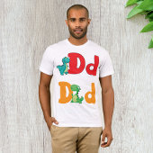 D voor Dinosaur Mannen T-Shirt