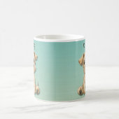 D voor Hond: Schattige Kinderen Design Mok (Center)