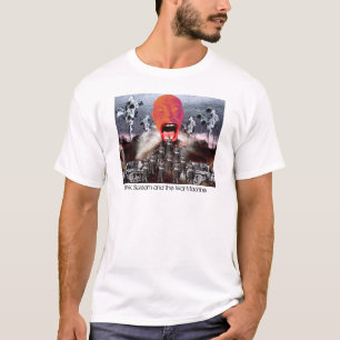 D.W. Schroef- en strijkmachine lange T-Shir-hoes T-shirt