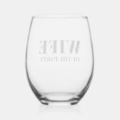 D WIJNGLAS ZONDER VOET (Achterkant)