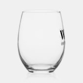 D WIJNGLAS ZONDER VOET (Rechts)