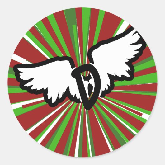 D-Wings Kleurendoel Sticker (Voorkant)
