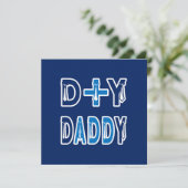 d + y = dADDy Kaart (Staand voorkant)