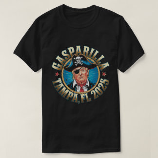 DA132 - 2025 Gasparilla Tampa FL Captain Pirate T-shirt