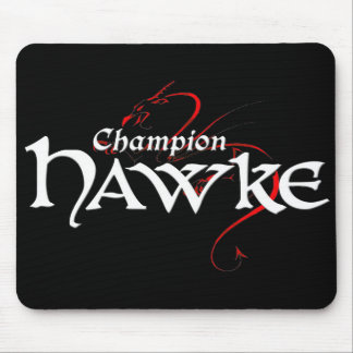 DA2 - Champ HAWKE - mousepad (donker) Muismat