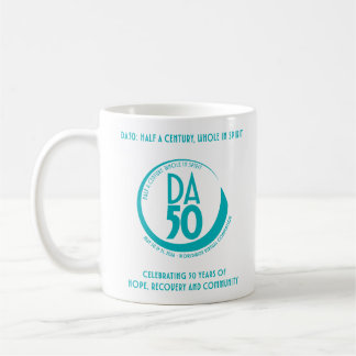 DA50 Wereldwijde Virtuele Conventie Mok in Teal