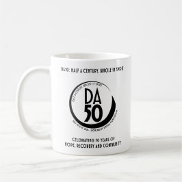 DA50 Worldwide Virtual Convention Mug in Black Koffiemok