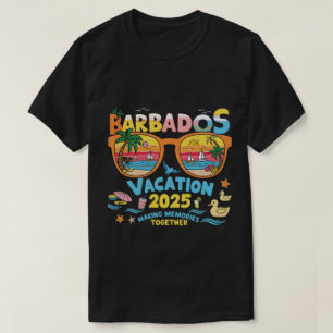 DA60-Barbados Vakantie 2025 Herinneringen Bijpasse T-shirt