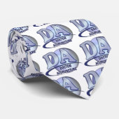 DA ACRONYM LOGO ARTS VAN ACUPUNCTUUR STROPDAS (Opgerold)