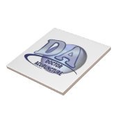 DA ACRONYM LOGO ARTS VAN ACUPUNCTUUR TEGELTJE (Zijkant)