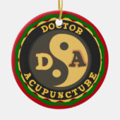 DA-ARTS VAN ACCUPUNCTURE LOGO KERAMISCH ORNAMENT (Voorkant)