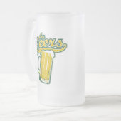 Da Beers Hockey Club Matglas Bierpul (Voorkant links)