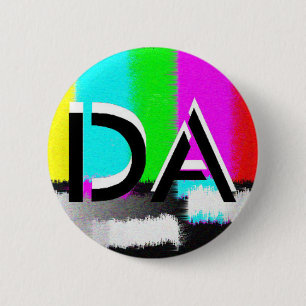 DA Black en White Static Button