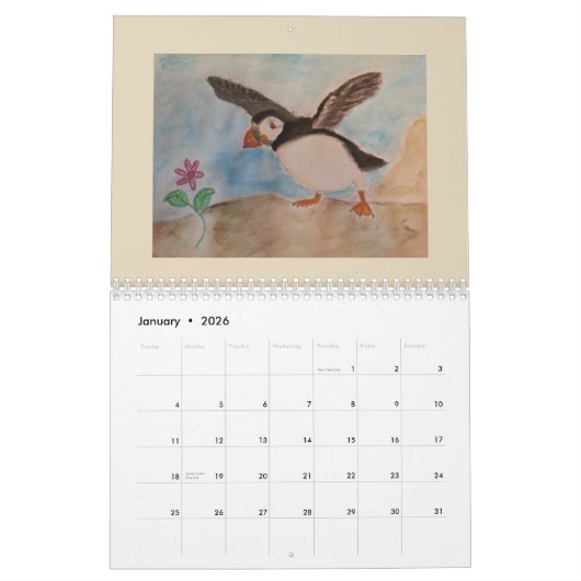 da boidie kalender (Jan 2026)