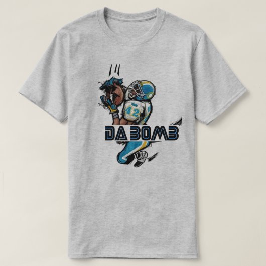 Da Bomb Football T-Shirt (Design voorkant)