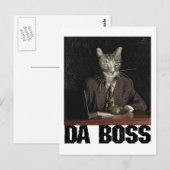 Da Boss Briefkaart (Voorkant / Achterkant)