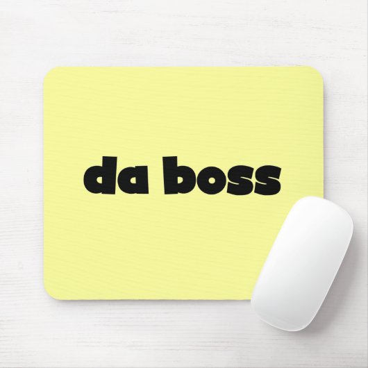 Da Boss Tshirts en Gifts Muismat (Met muis)