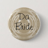 Da Bride Button Pin (Voorkant)