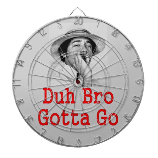 DA BRO MOET GAAN DARTBORD (Voorkant)