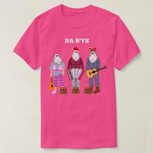 Da Bys muzikale mummers T-shirt (Design voorkant)
