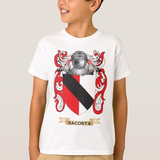 Da Costa Coat of Arms T-shirt (Voorkant)