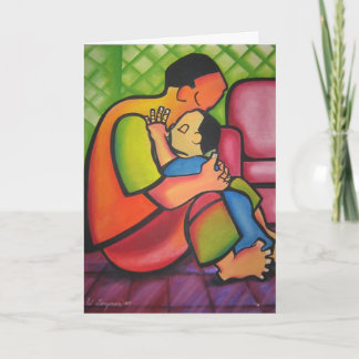 Da-da, papa, papa, mijn zoontje Vaderdag Kaart