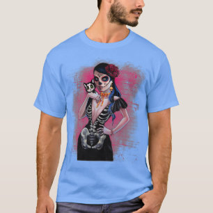 Da de los Muertos La Catrina Dag van 1 T-shirt