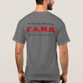 Da Fam, Welkom in M-City..., www.myspace.com/m... T-shirt (Achterkant)