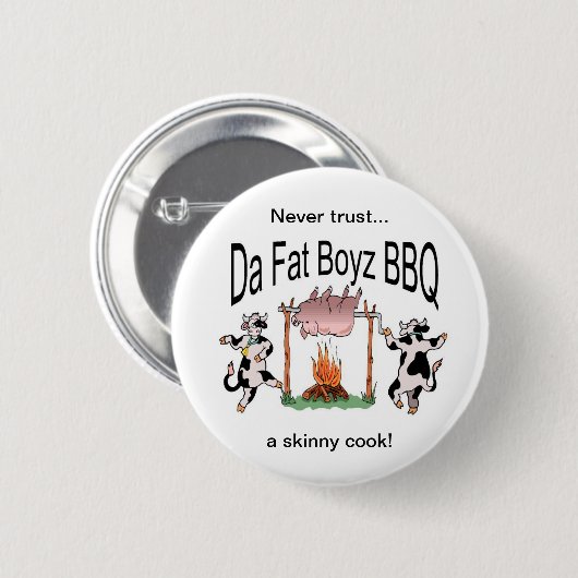 Da Fat Boyz BBQ Button (Voorkant /achterkant)