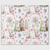 Da Gnomies Cadeaupapier (Vlak)