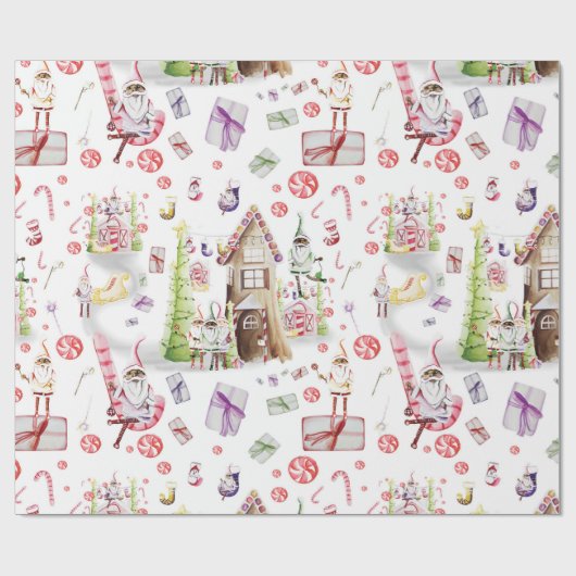 Da Gnomies Cadeaupapier (Vlak)