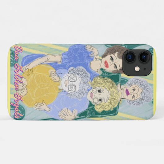 Da Golden Girls Phone Case (Achterkant (horizontaal))