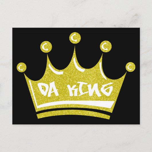 Da King Briefkaart (Voorkant)