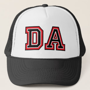 "DA"-monogram Trucker Pet