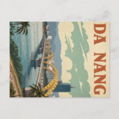 Da Nang Drakenbrug in gestileerde kunst Briefkaart (Voorkant)