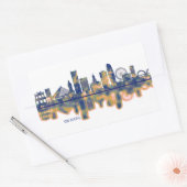 Da Nang Skyline Rechthoekige Sticker (Envelop)