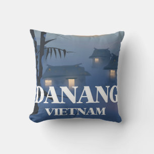 Da Nang Vietnam Reisposter Kussen
