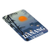Da Nang Vietnam Reisposter Magneet (Rechterzijde)