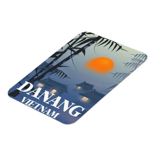 Da Nang Vietnam Reisposter Magneet (Linkerzijde)