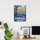 Da Nang Vietnam Reisposter Poster (Thuiskantoor)