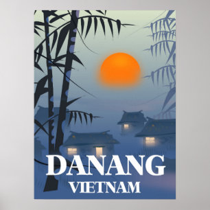 Da Nang Vietnam Reisposter Poster