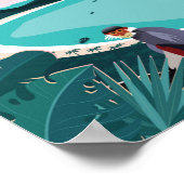 Da Nang vietnam-reisposter Poster (Hoek)