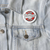 Da Nang vietnam retro logo Ronde Button 5,7 Cm (In situ)